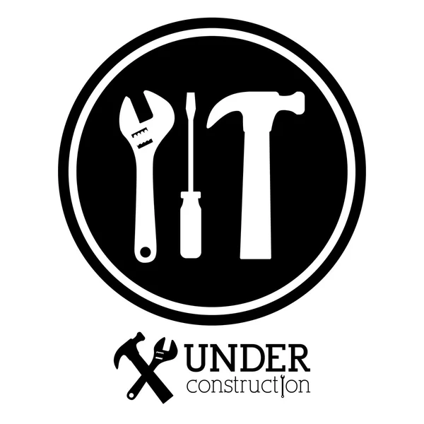 Under construction design — Stock Vector