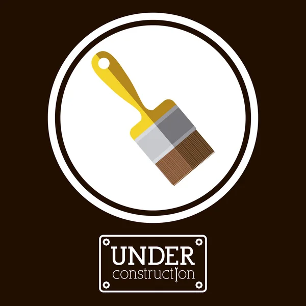 Under construction design — Stock Vector