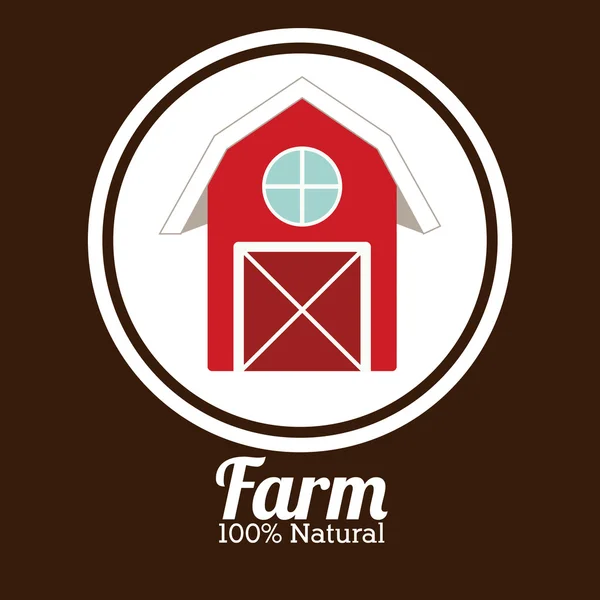 Farm design — Stock Vector