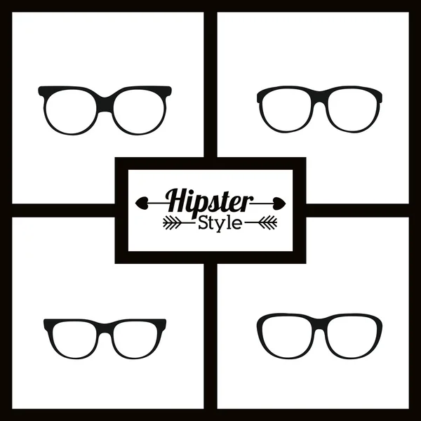 Hipster stil design — Stock vektor