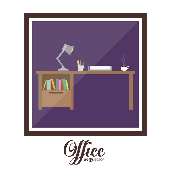 Office design — Stock Vector