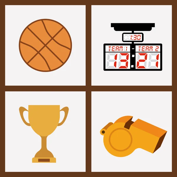 Basketball design — Stock Vector