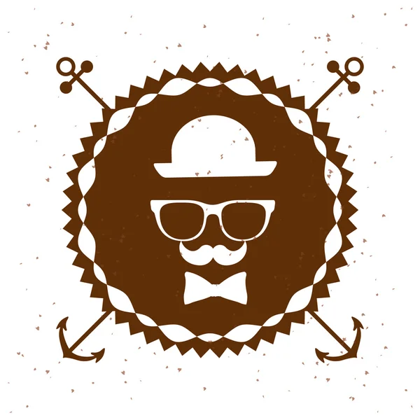 Hipster stijl ontwerp — Stockvector