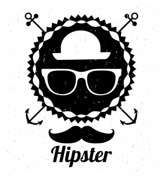 Hipster стиль дизайну — стоковий вектор