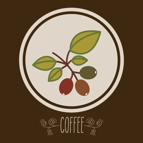 Σχεδιασμός καφέ — Διανυσματικό Αρχείο