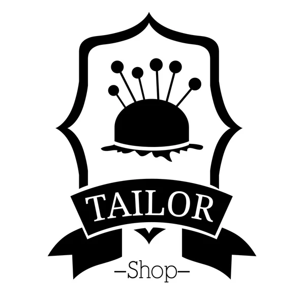 Tailor shop design — Stock vektor