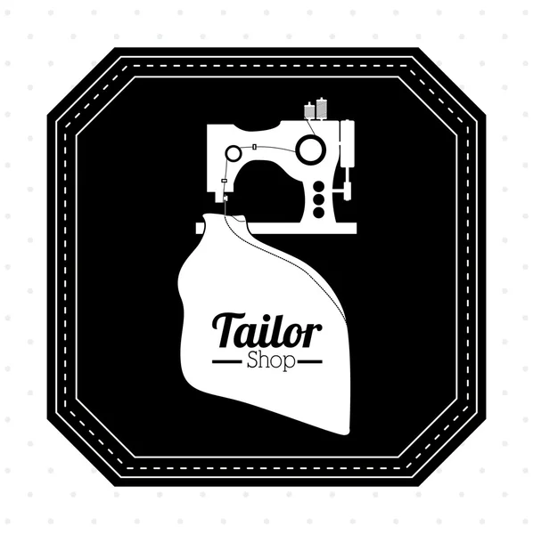 Tailor shop design — Stock vektor