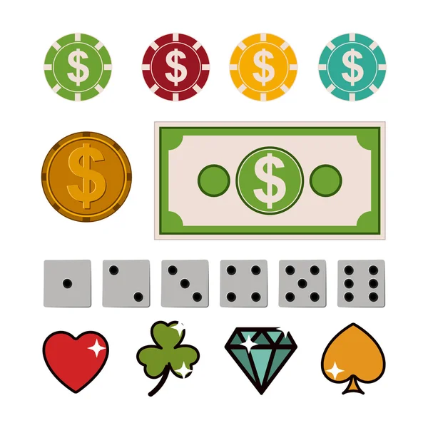 Projeto do jackpot — Vetor de Stock