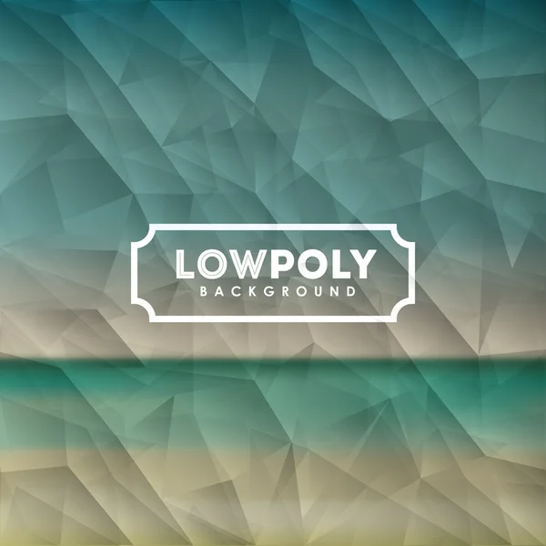 Projekt Lowpoly — Wektor stockowy