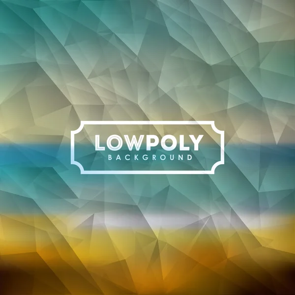 Projekt Lowpoly — Wektor stockowy