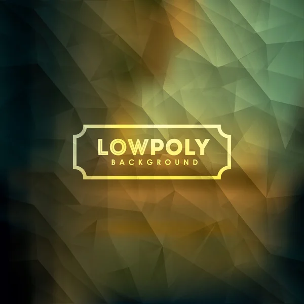 Projekt Lowpoly — Wektor stockowy