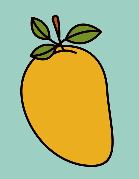 Diseño de frutas — Vector de stock