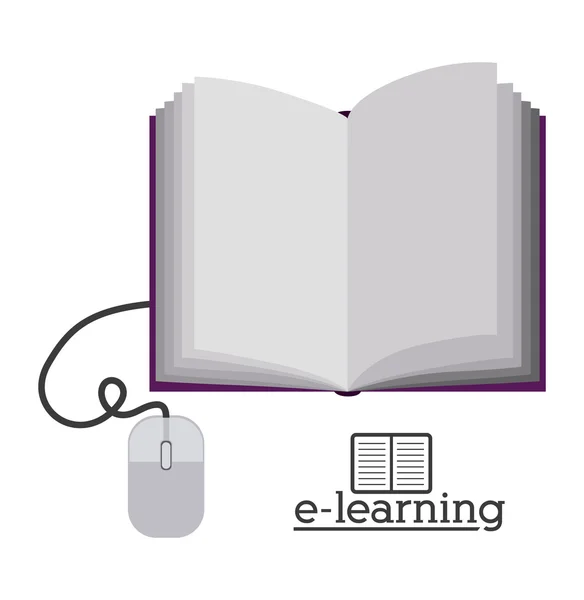 E-learning design — Stockový vektor