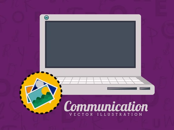 Diseño de comunicación — Archivo Imágenes Vectoriales