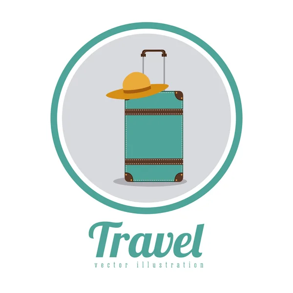 Diseño de viajes — Vector de stock