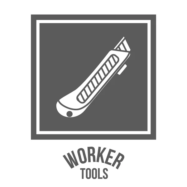 Worker tools design — Stock Vector