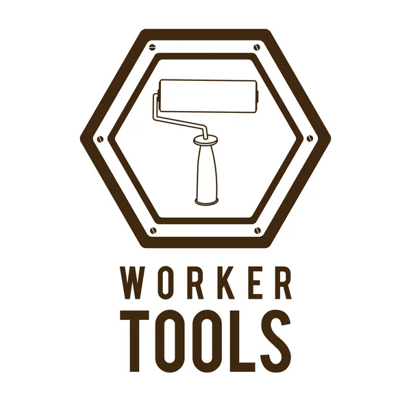 Diseño de herramientas de trabajo — Archivo Imágenes Vectoriales