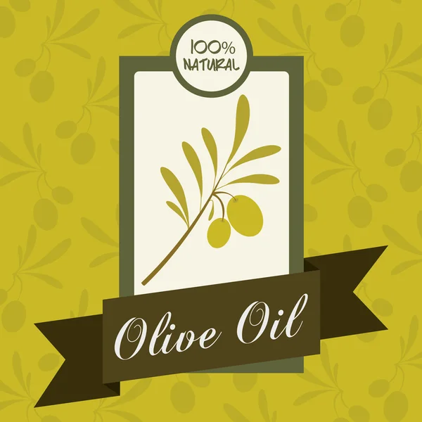 Дизайн оливкового масла — стоковый вектор