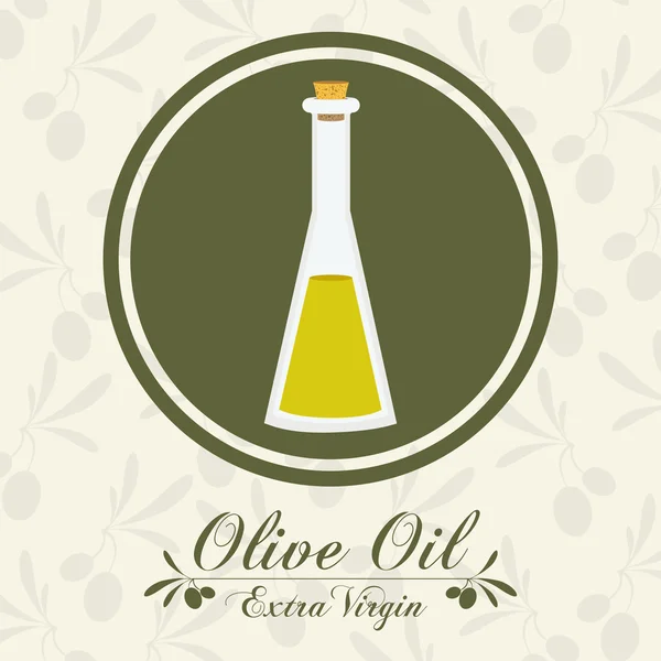 Huile d'olive design — Image vectorielle