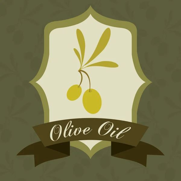 Progettazione olio d'oliva — Vettoriale Stock