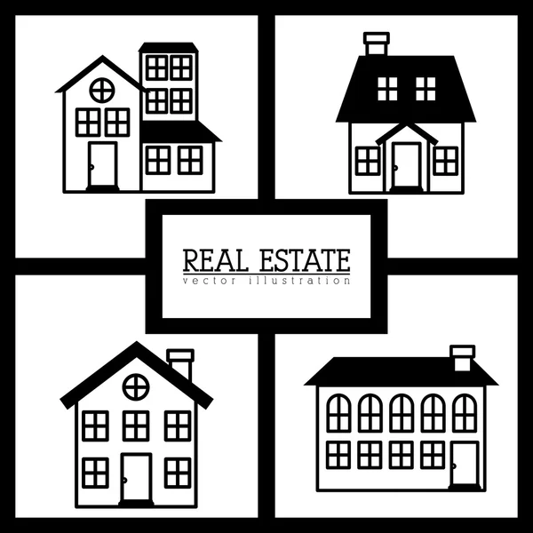 Real Estate design — Stock Vector