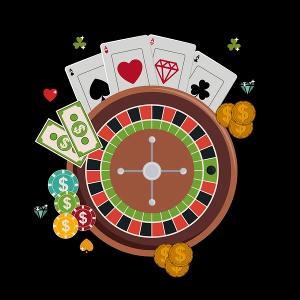 Projeto do jackpot — Vetor de Stock