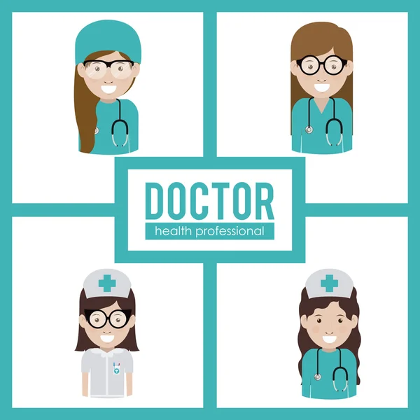 Doctor design — Stock Vector