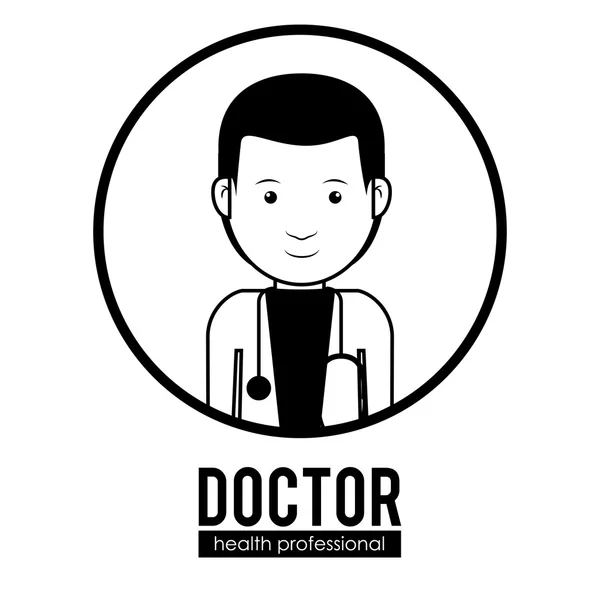 Дизайн врача — стоковый вектор