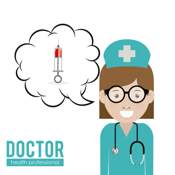 Doctor design — Stock Vector