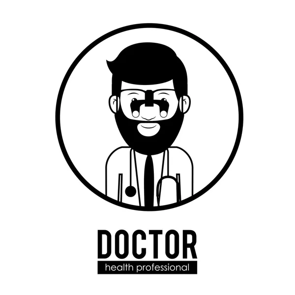 Desain dokter - Stok Vektor