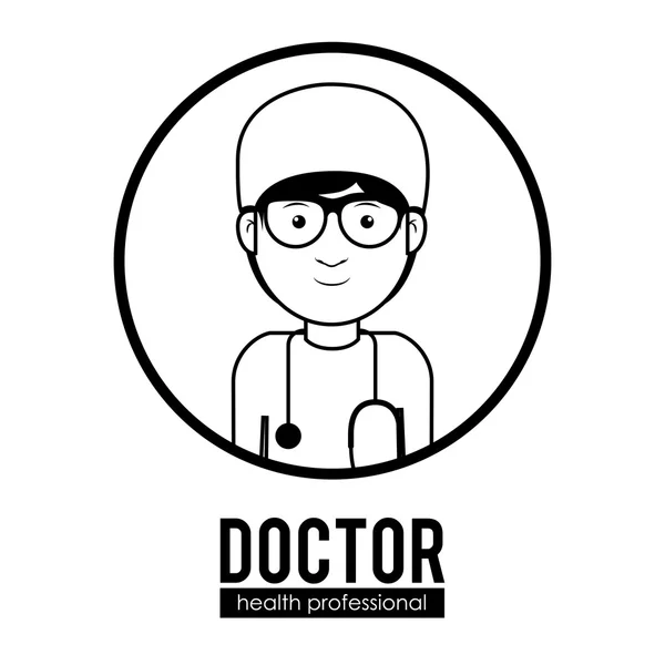 Conception du médecin — Image vectorielle