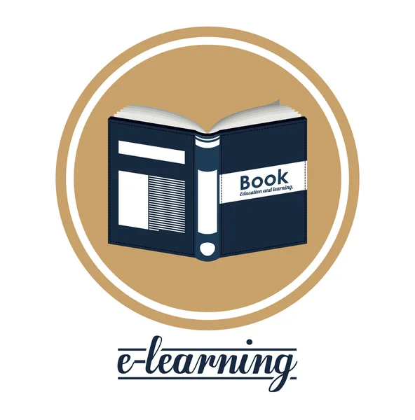 E-learning design — Stock vektor