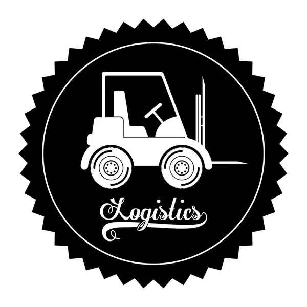 Logistiek ontwerp — Stockvector