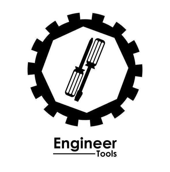 Diseño de ingeniero — Archivo Imágenes Vectoriales