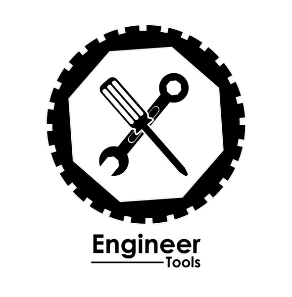 Projeto do engenheiro — Vetor de Stock