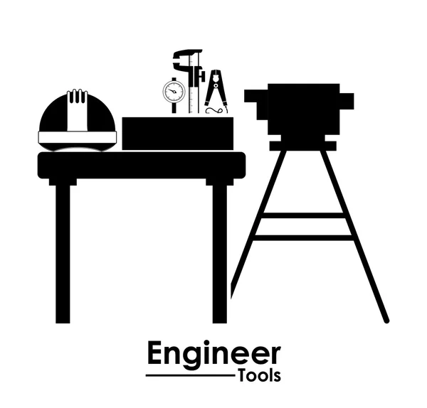 Diseño de ingeniero — Vector de stock