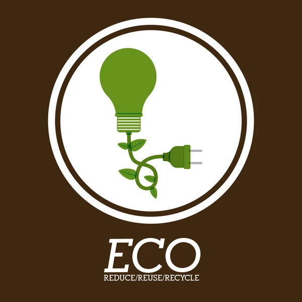 Eco design — Stockový vektor