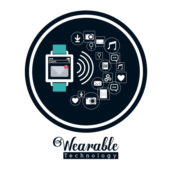 Wearable Technology Design — Stockvektor