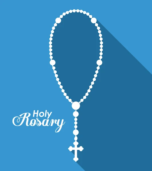 Conception du Saint Rosaire — Image vectorielle