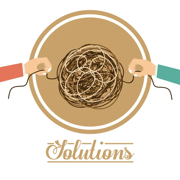 Conception de solutions — Image vectorielle