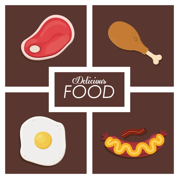 Food design — Stock Vector