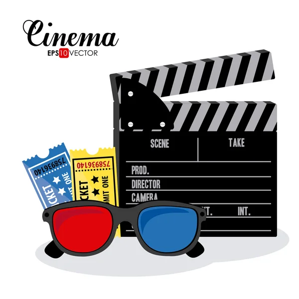 Cinema design — Stock Vector