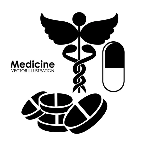Gestaltung der medizinischen Versorgung — Stockvektor