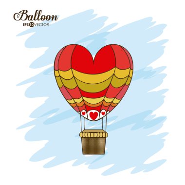 Sıcak hava balon tasarım 