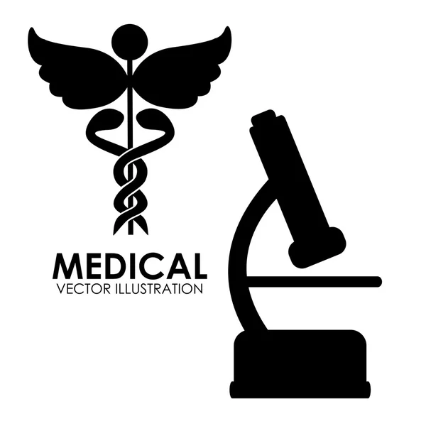 Medical care design — Stock Vector