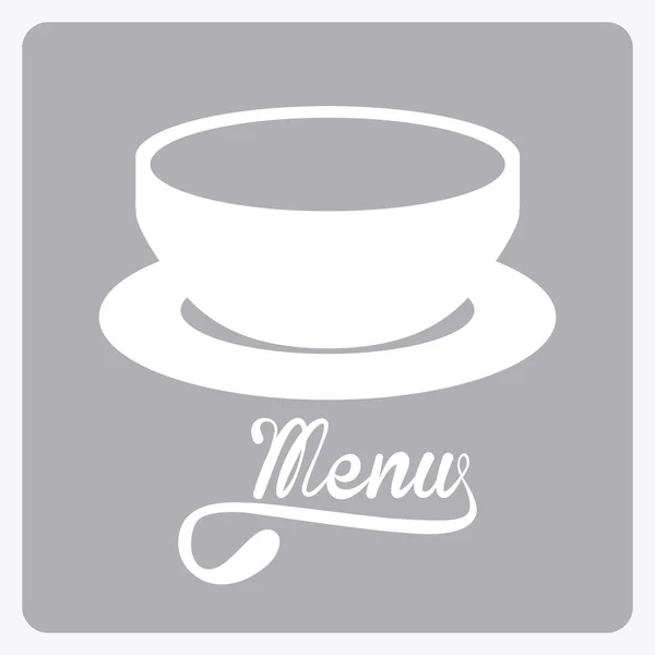 Conception de menu — Image vectorielle