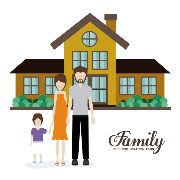 Family design — Stock Vector