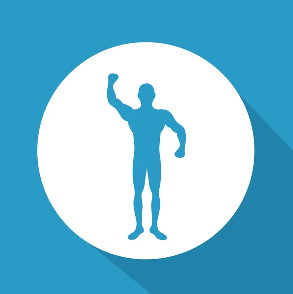 Fitness ontwerp — Stockvector