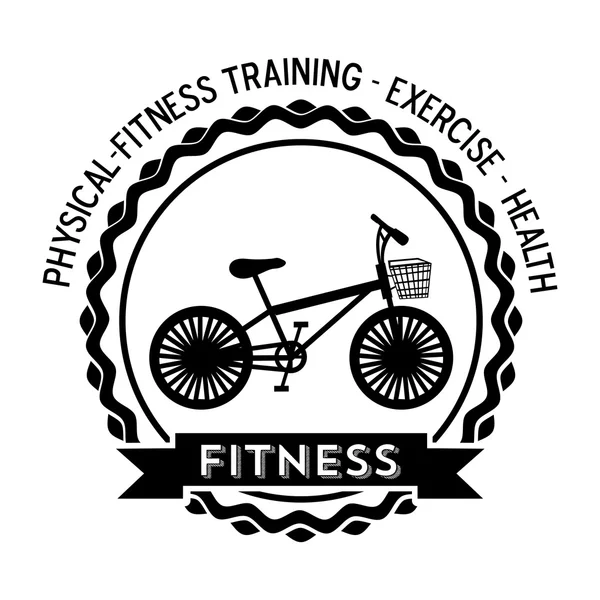 Diseño de fitness — Archivo Imágenes Vectoriales