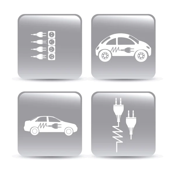 Conception d'économie d'énergie — Image vectorielle